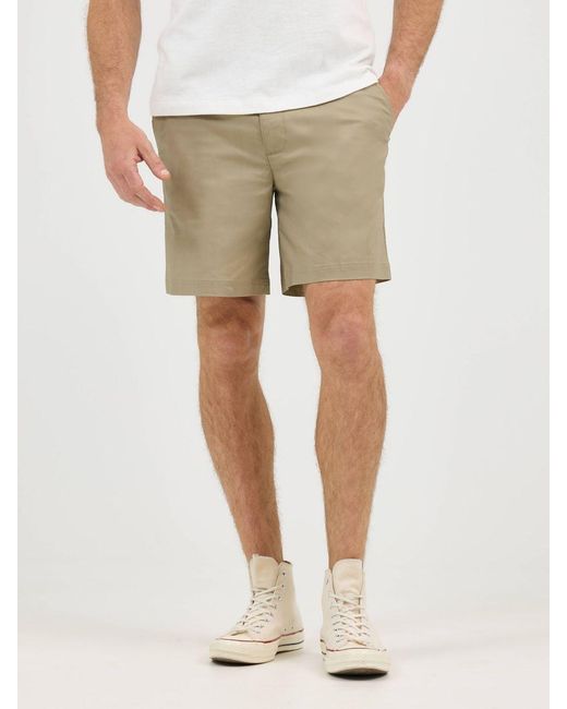 Lee Jeans Natural Mens Extreme Motion 7 Inch Flat Front Shorts for men
