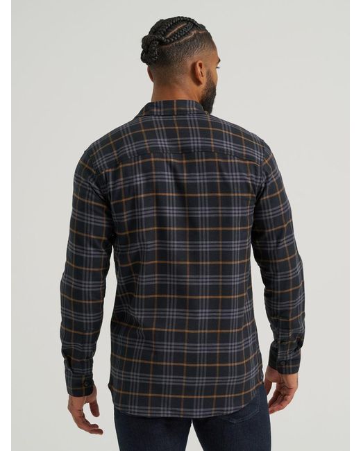 Lee Jeans Gray Mens All Purpose Button Down Shirt for men