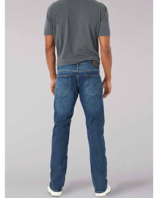 Lee Jeans Legendary Slim Straight Jeans in Blue for Men | Lyst