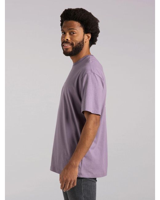 Lee Jeans Cotton Europe Logo Graphic T 
