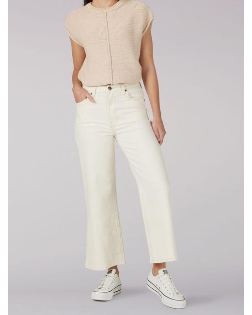 Lee Jeans Denim Relaxed A-line Crop 