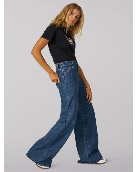 Lee Jeans Denim High Rise Straight Leg 