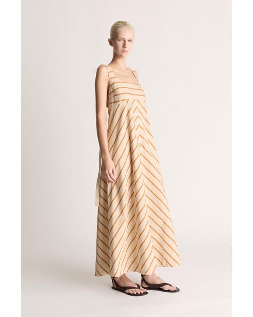 Lee Mathews Natural George Cami Dress