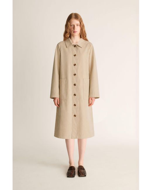 Lee Mathews Natural Henry Bonded Jacket