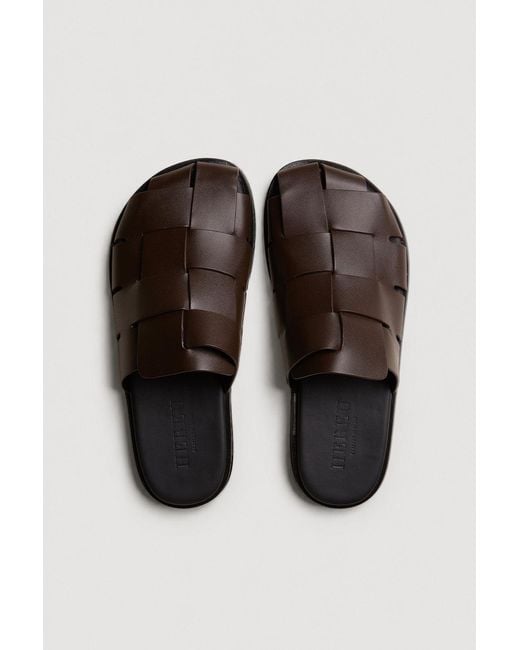 HEBE STUDIO Brown Dira Slim