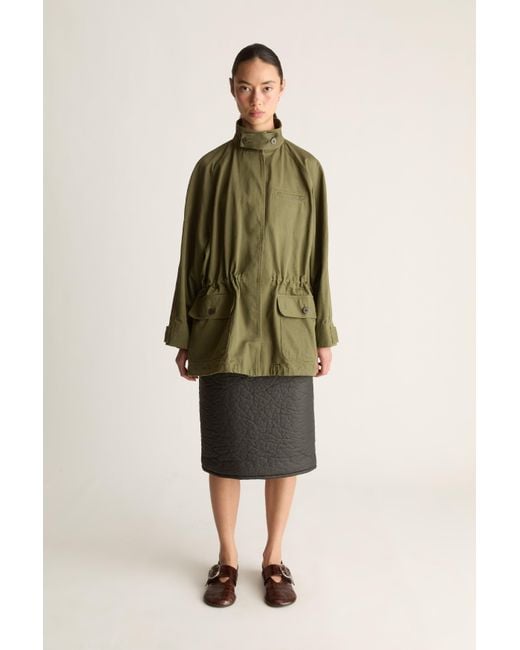 Lee Mathews Green Harper Drill Utility Jacket