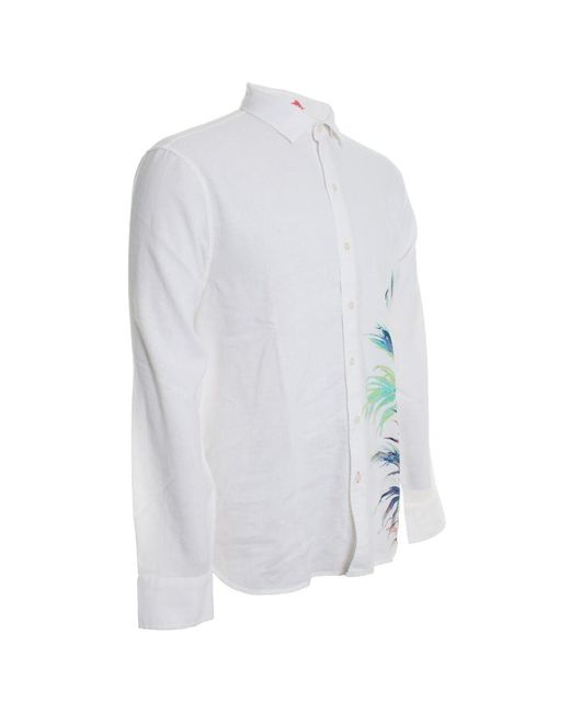 Firework Fronds Button-down Shirt 