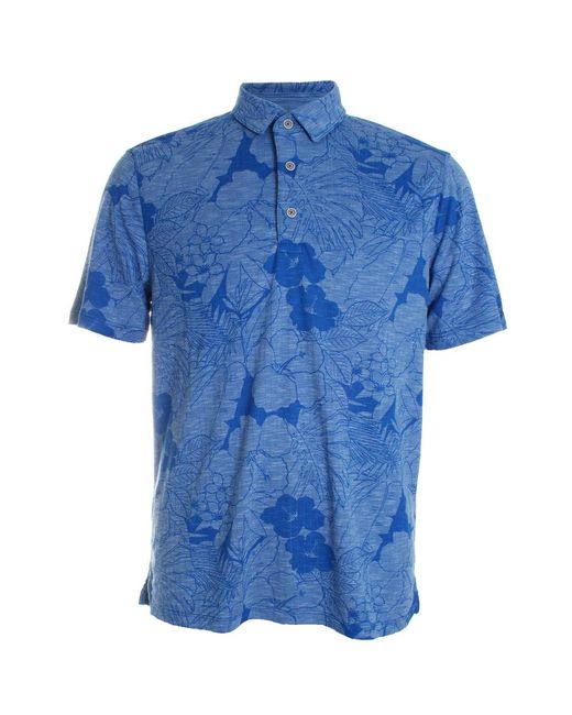 Tommy Bahama Denim Miramar Bloom Polo in Blue for Men | Lyst