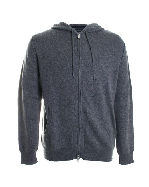 NAADAM Cashmere Zip Up Hoodie in Gray for Men | Lyst