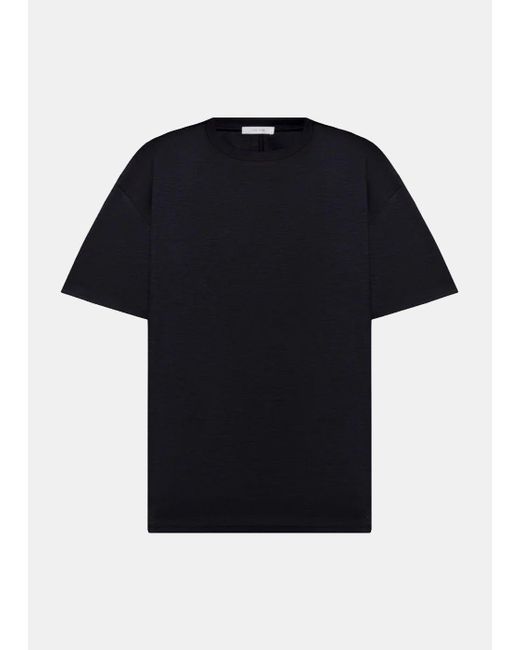 The Row Mesa T-shirt in Black | Lyst