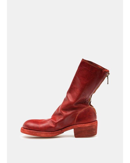 guidi back zip boots