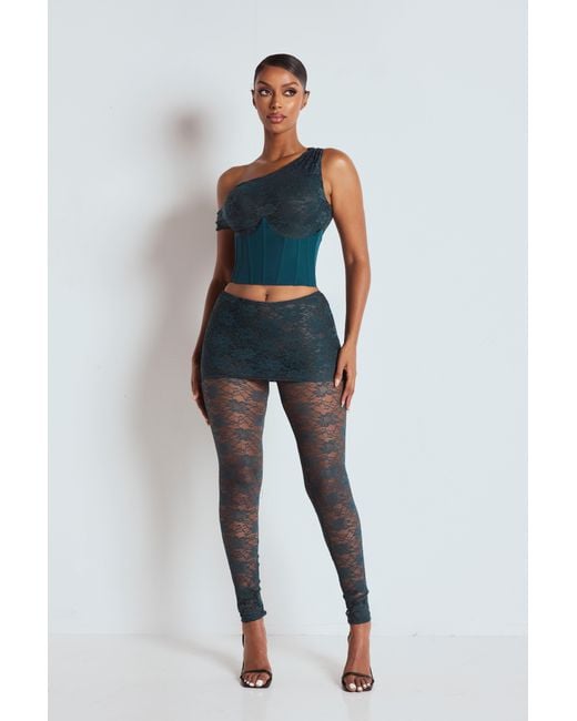 LemonLunar Blue The Ophelia Crop Top