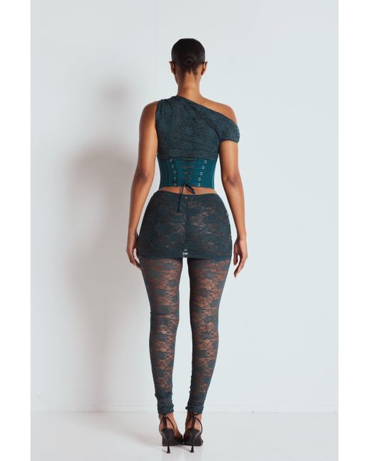 LemonLunar Blue The Ophelia Crop Top