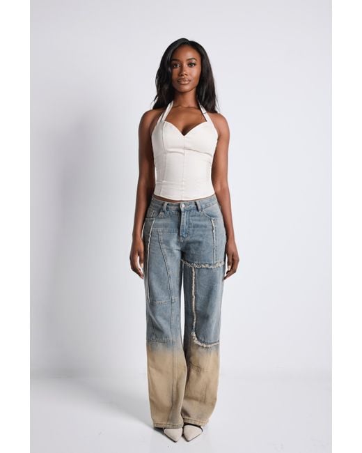 LemonLunar White The Structured Corset Top