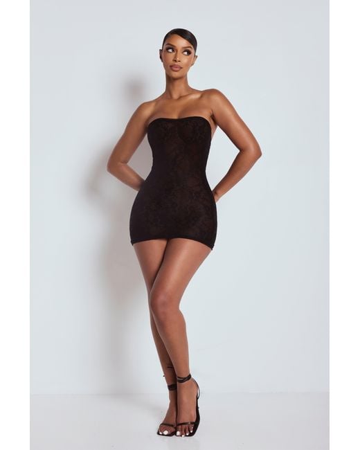 LemonLunar Black The Amilia Lace Dress