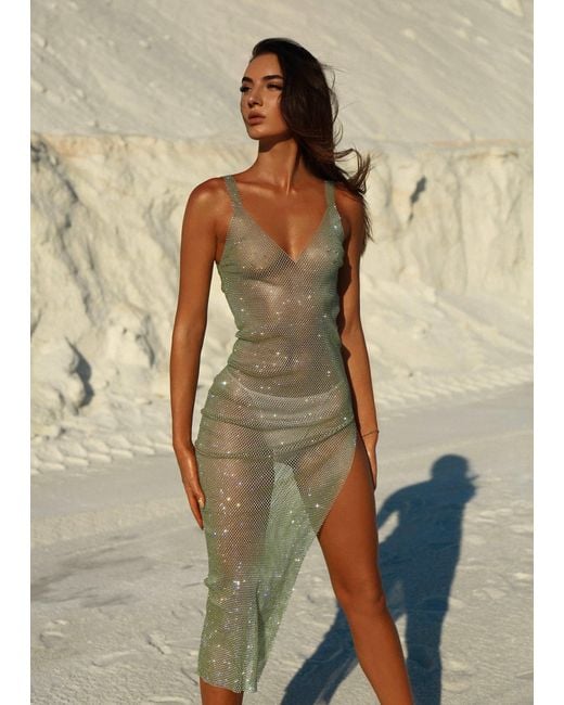 LemonLunar Natural The Diamante Dress Light