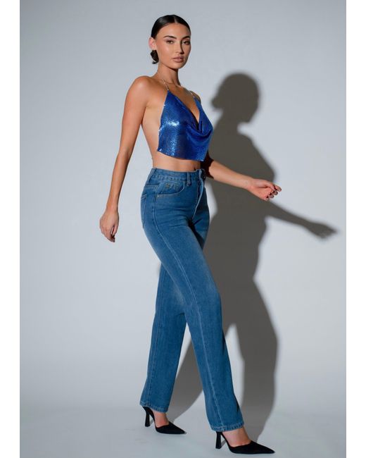 LemonLunar Blue The Ember Top