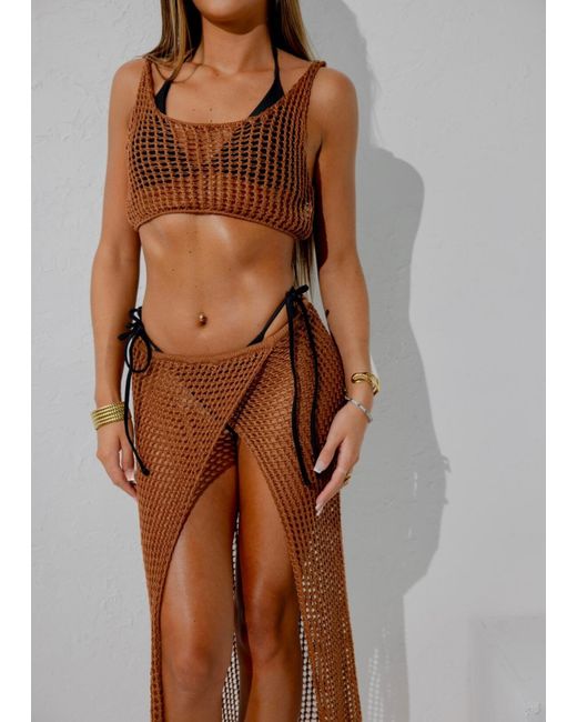 LemonLunar Brown The Roberta Two Piece