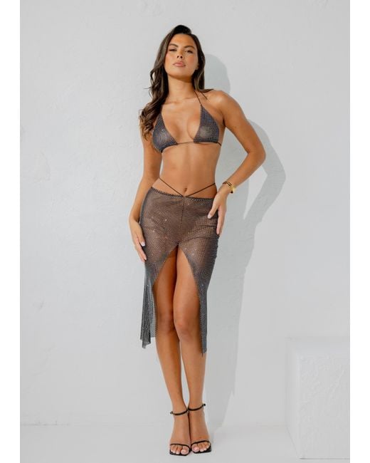 LemonLunar Brown The Diamante Set