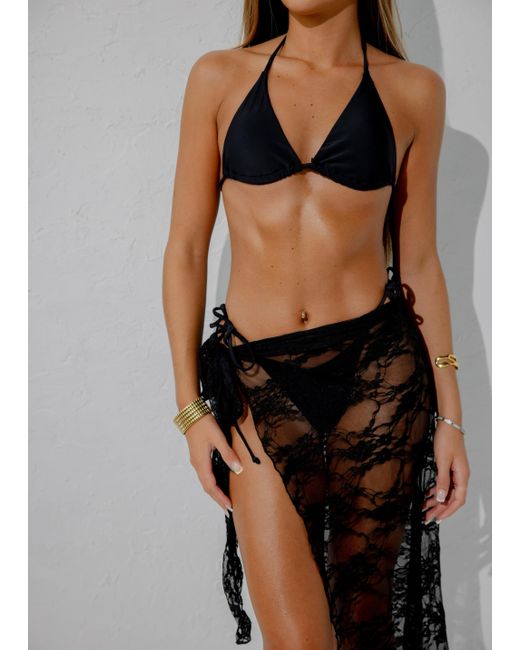 LemonLunar Black The Lace Set