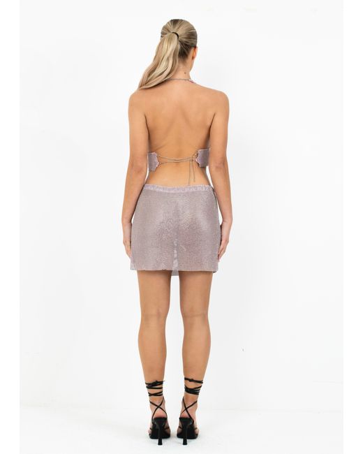 LemonLunar White The Diamante Two Piece