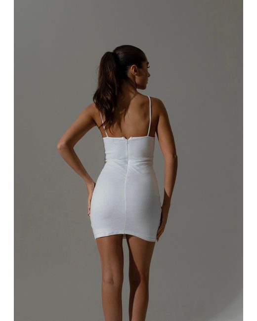 LemonLunar Gray The Mini Dress