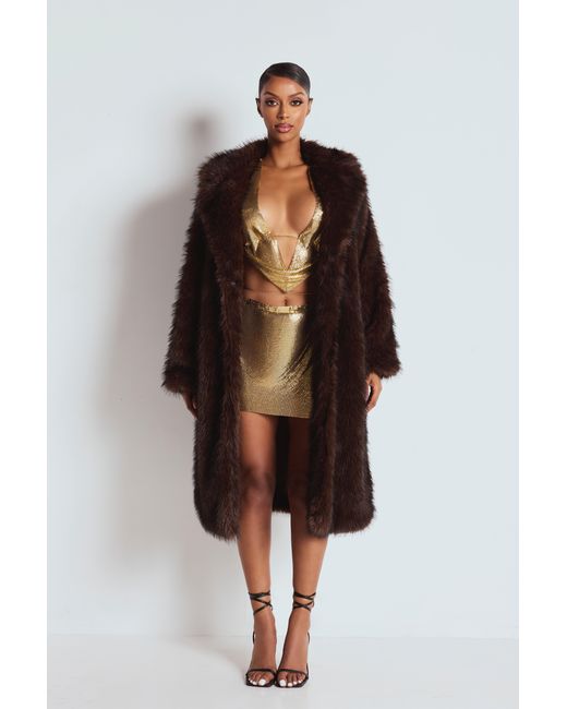 LemonLunar Brown The Fur Coat
