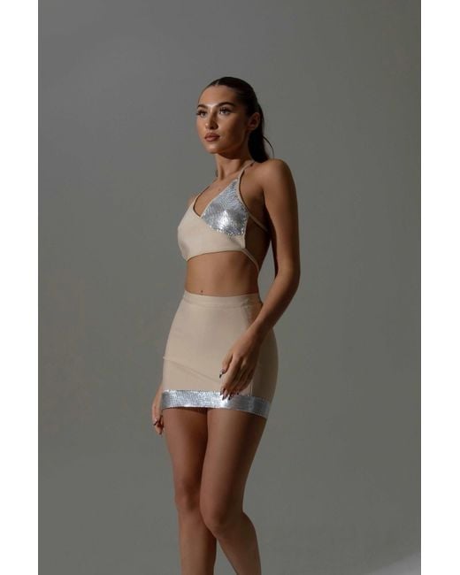 LemonLunar Gray The Addilyn Chainmail Bandage Set