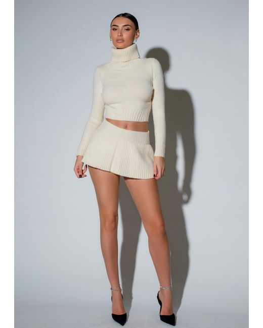 LemonLunar Natural The Astrid Knit Two Piece