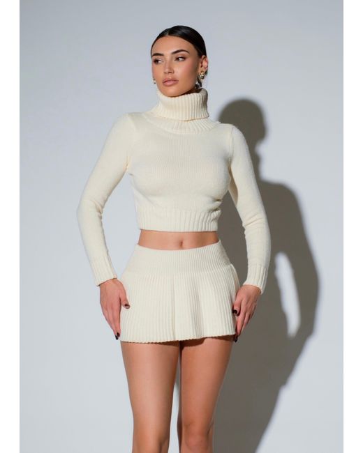 LemonLunar Natural The Astrid Knit Two Piece
