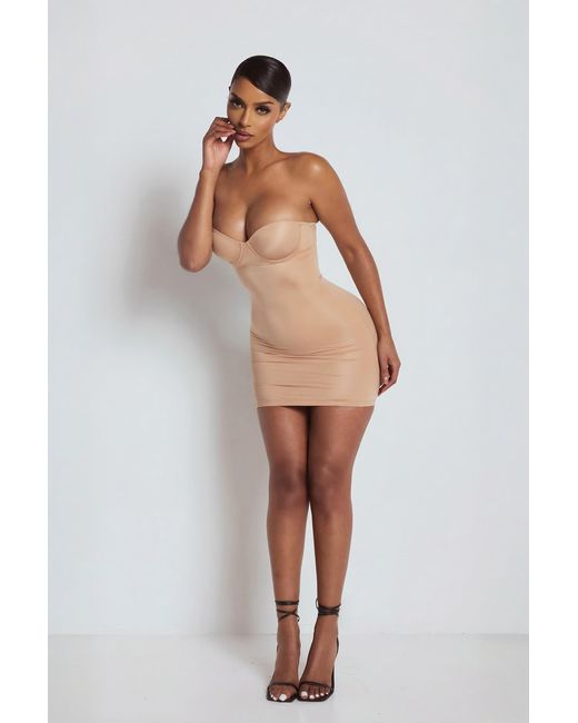 LemonLunar Natural The Sculpting Mini Dress