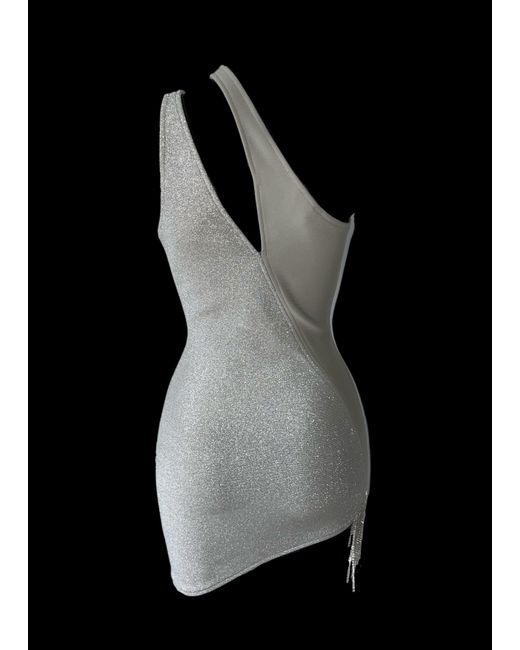 LemonLunar Gray The Jimena Bandage Dress