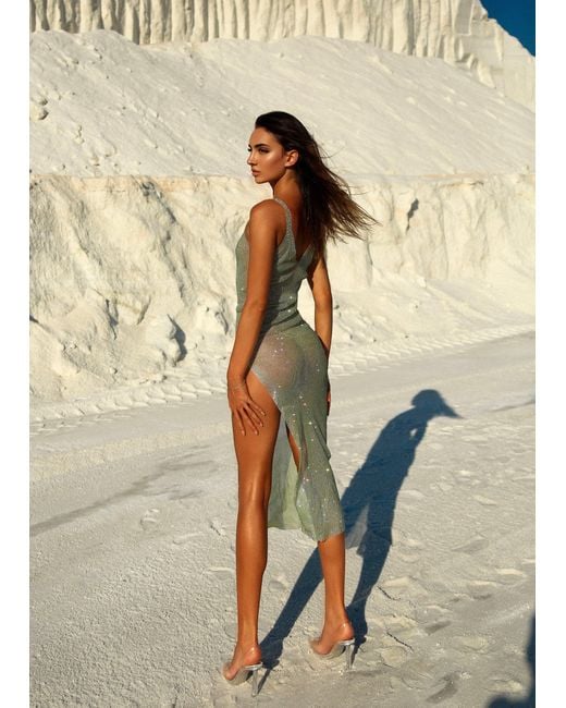 LemonLunar Natural The Diamante Dress Light