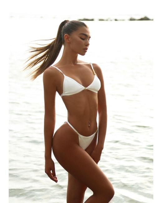 LemonLunar Brown The Bandage Bikini