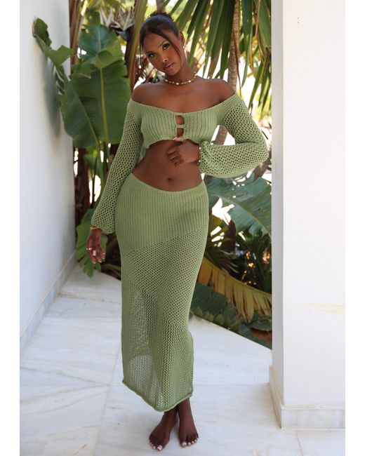 LemonLunar Green The Crochet Two Piece