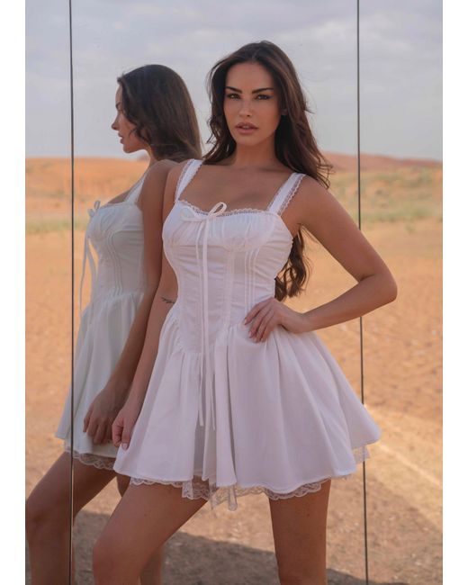 LemonLunar Purple The Mara Mini Dress