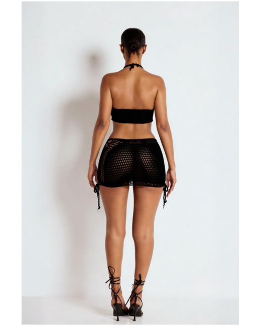 LemonLunar Black The Emani Crochet Set