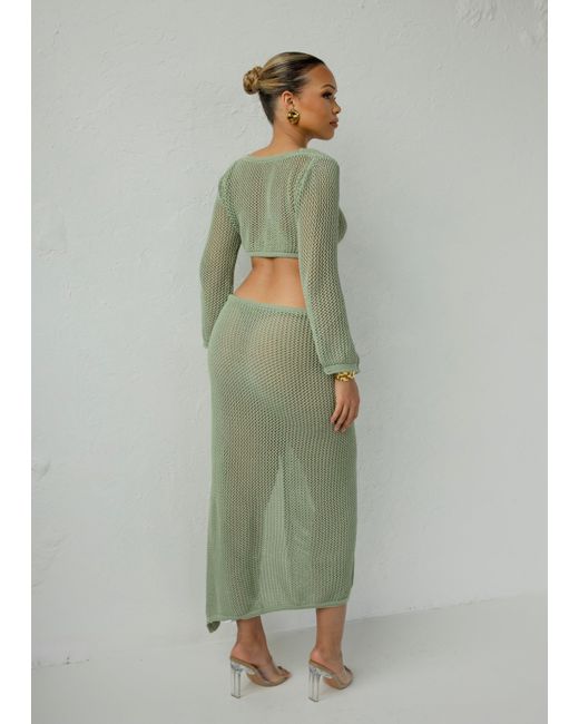 LemonLunar Green The Giada Crochet Set