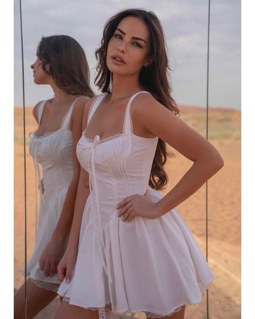 LemonLunar Purple The Mara Mini Dress