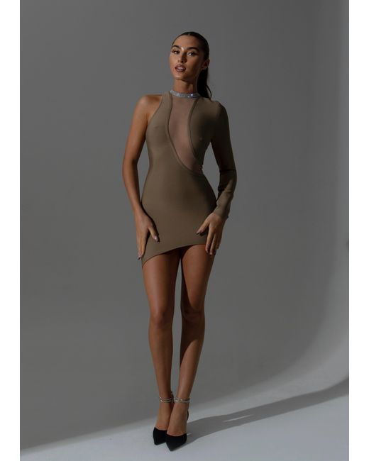 LemonLunar Gray The Zoya Bandage Dress
