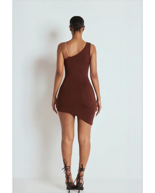 LemonLunar Gray The Veroniza Bandage Dress