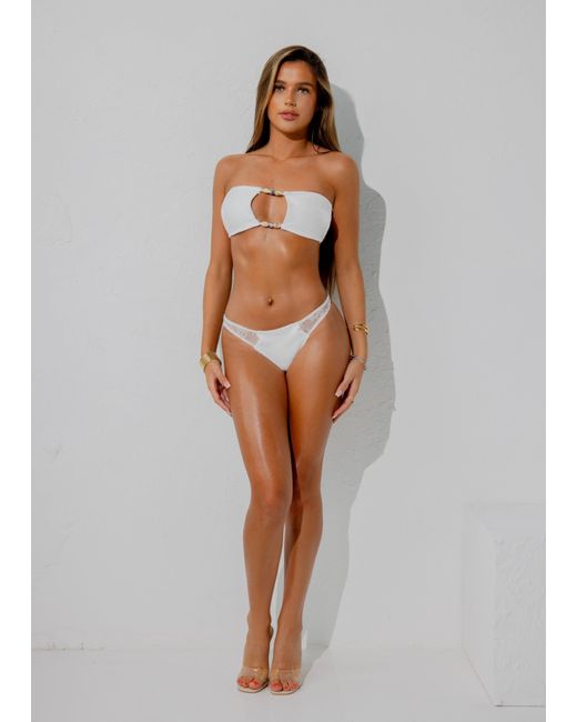 LemonLunar Brown The Lace Bikini