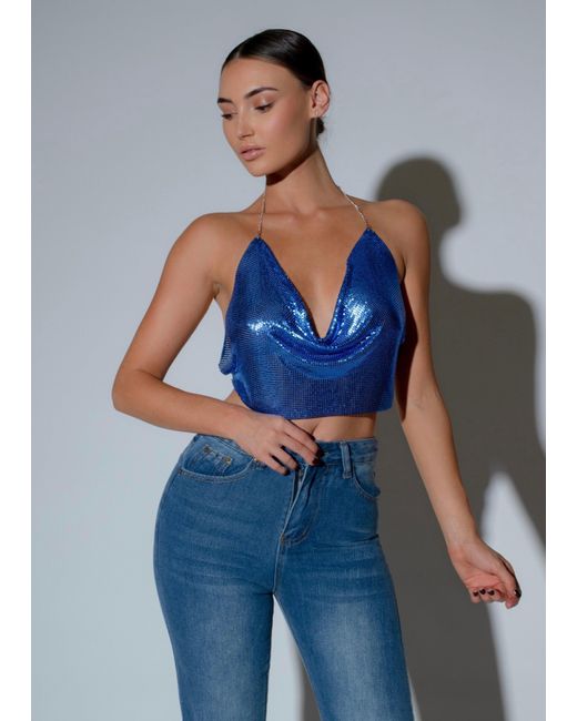 LemonLunar Blue The Ember Top