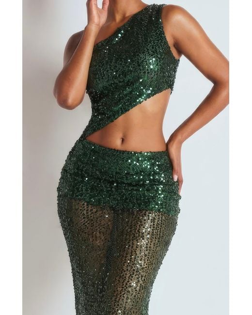 LemonLunar Green The Sequin Dress