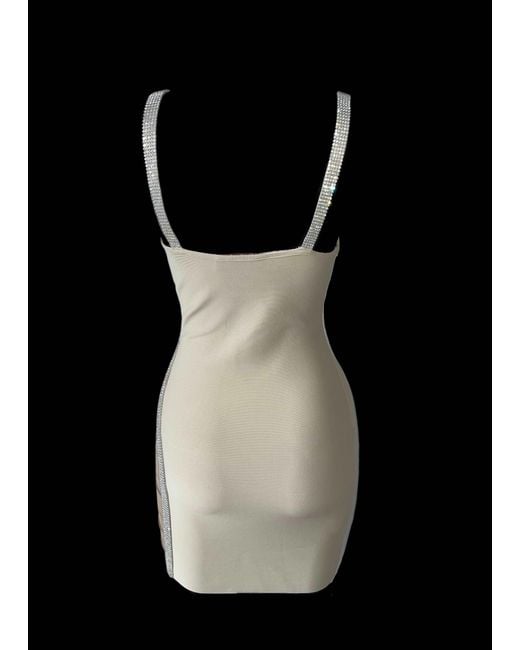 LemonLunar Brown The Aitana Bandage Dress