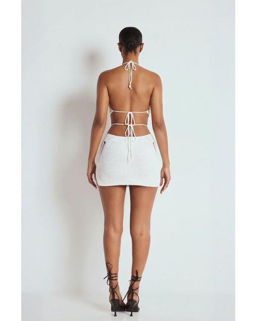 LemonLunar White The Crochet Dress