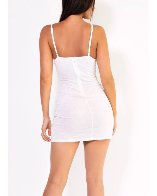 LemonLunar Gray The Mini Dress