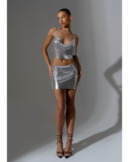 LemonLunar Gray The Chainmail Two Piece