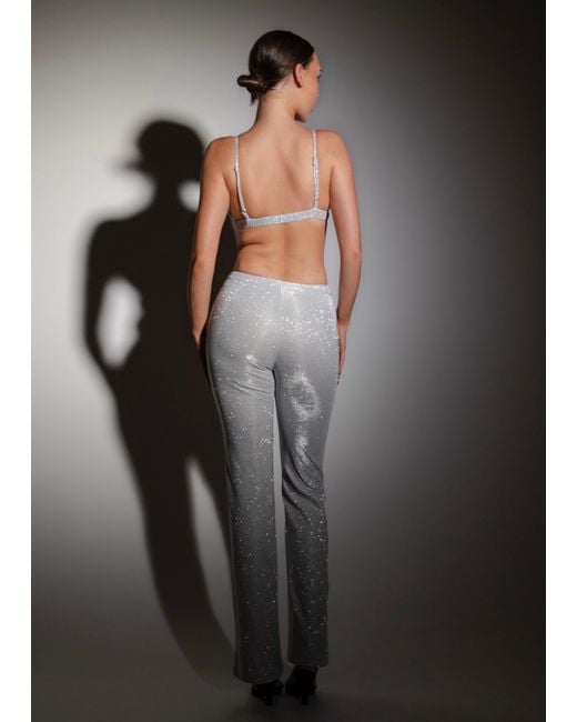 LemonLunar Black The Aida Glitter Two Piece