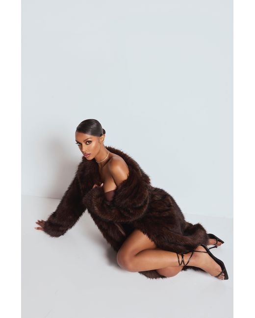 LemonLunar Brown The Fur Coat